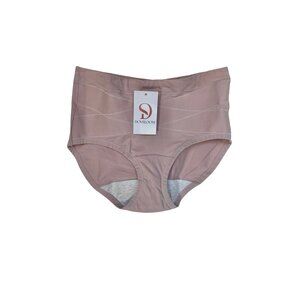 Doveloom Dove Loom Ultimate Comfort Leakproof & Shaping Panties Pink L NWT